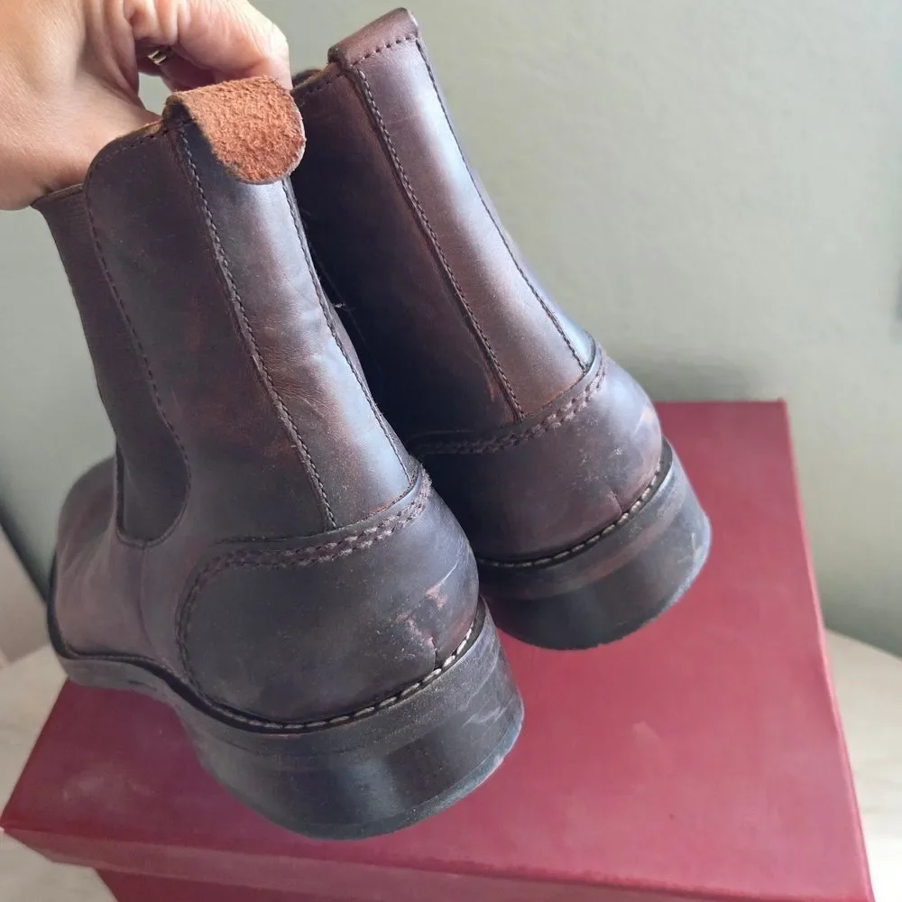 Wolverine MONTAGUE CHELSEA BOOT BROWN Men's Size 10D